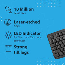 Load image into Gallery viewer, Champ Plus USB-A Wired Keyboard