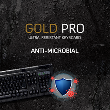 Load image into Gallery viewer, Gold Pro Water &amp; Dust Resistant Mechanical Keyboard

