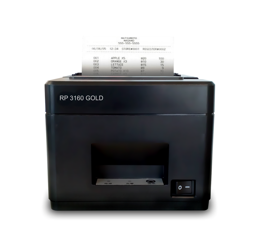 TVS Electronics Online Store - RP3160 Gold Thermal Receipt Printer - 1